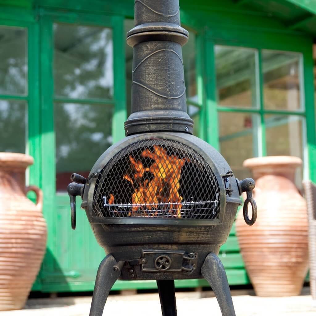Cast iron chimenea (three sizes)