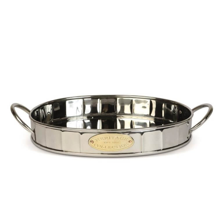 Drink Trays Round Decorative Trays, Silver & Mirrored Drinks Trays