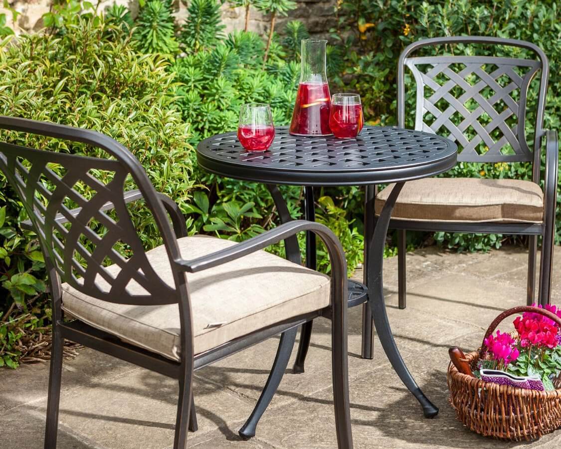 2018 Hartman Berkeley 2 Seat Bistro Set Bronze