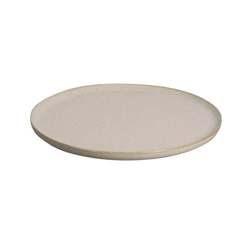 Stoneware plates - Large, Off-White
