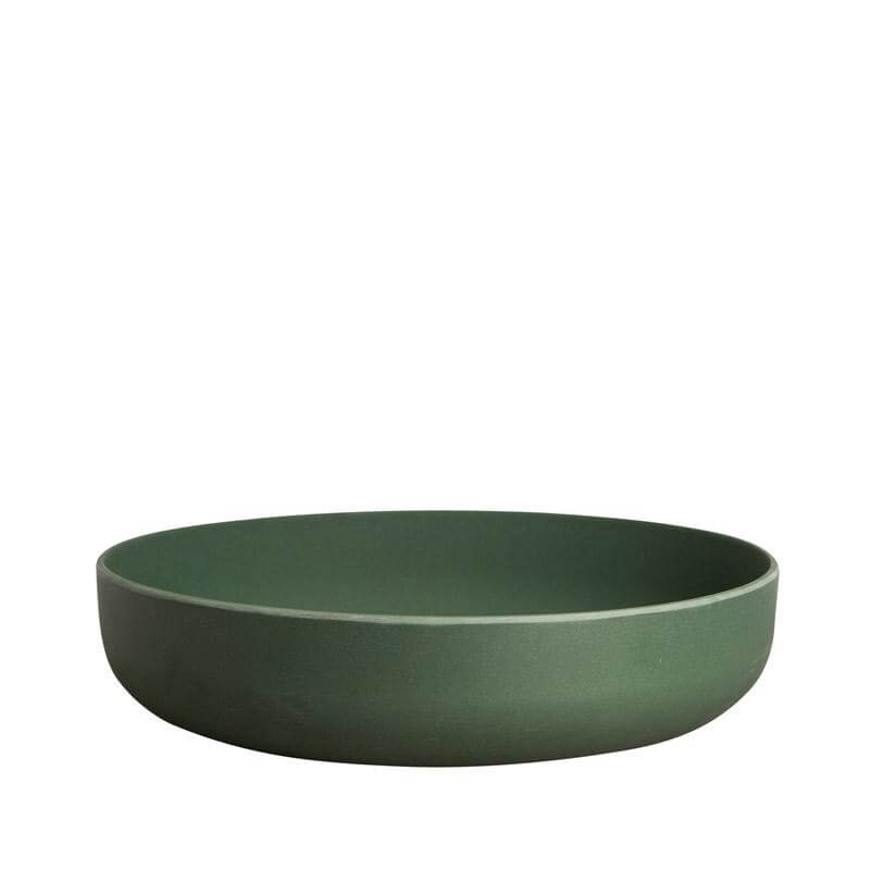 Bamboo serving bowl - Large, Green