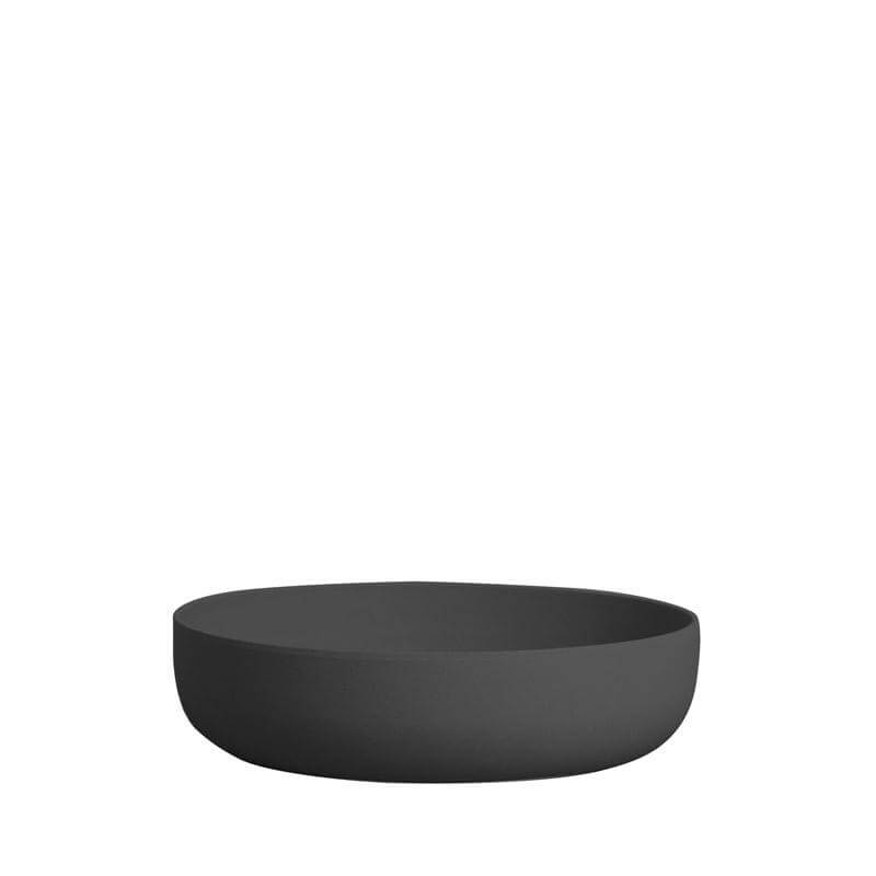 Bamboo serving bowl - Small, Black