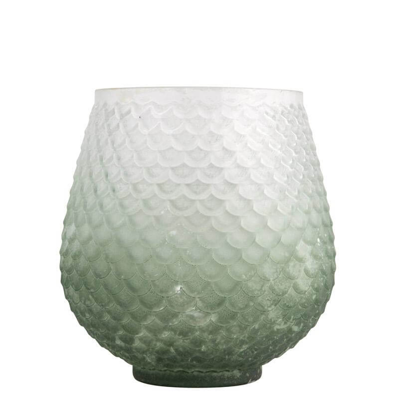 Glass votive - Green