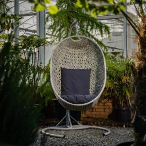 Bramblecrest Bredon Hanging One Person Cocoon with Graphite Cushions