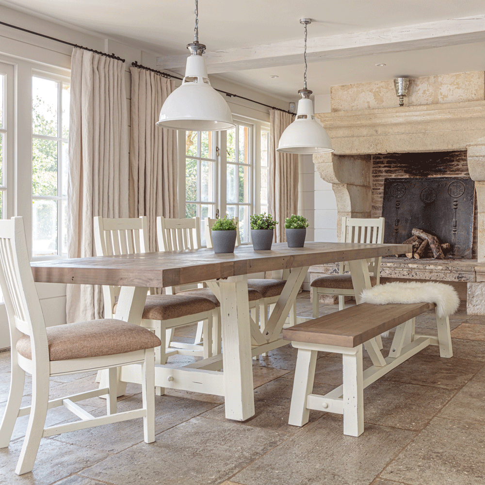 Modern Farmhouse   Dining Table Set   InsideOut Living