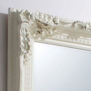 Chateau Leaner Mirror (Cream)
