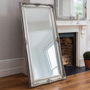Hampstead Leaner Mirror (Silver)