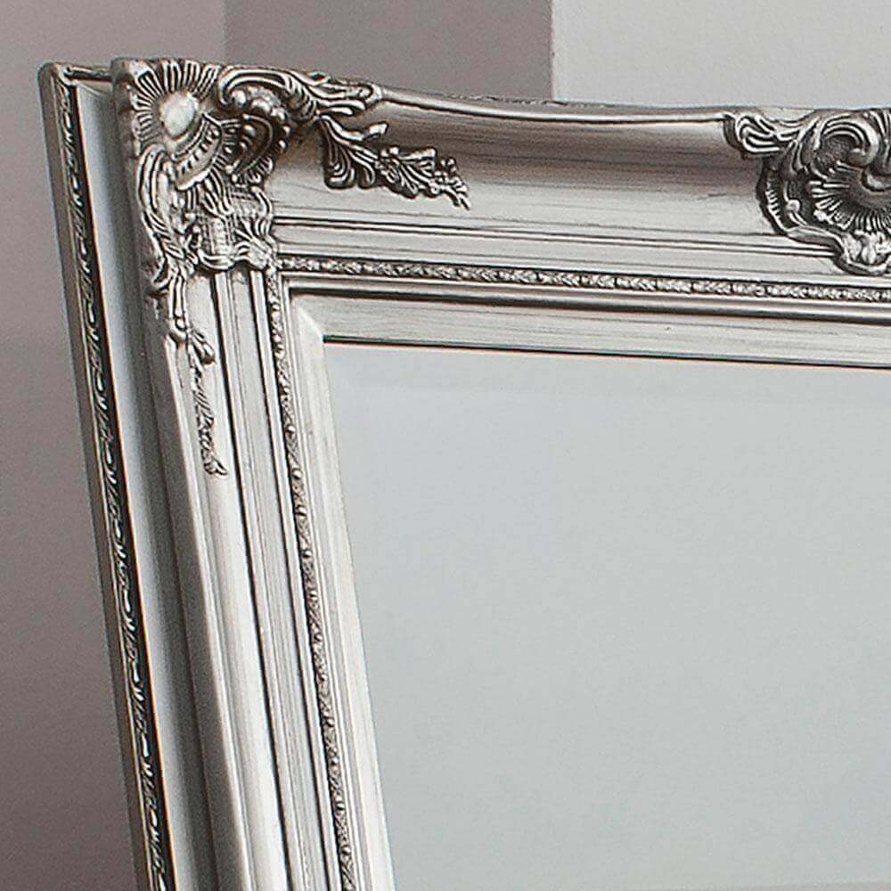 Full Length Leaner Mirror | Silver Frame | InsideOut Living