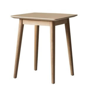 The Modern Light Oak Side Table