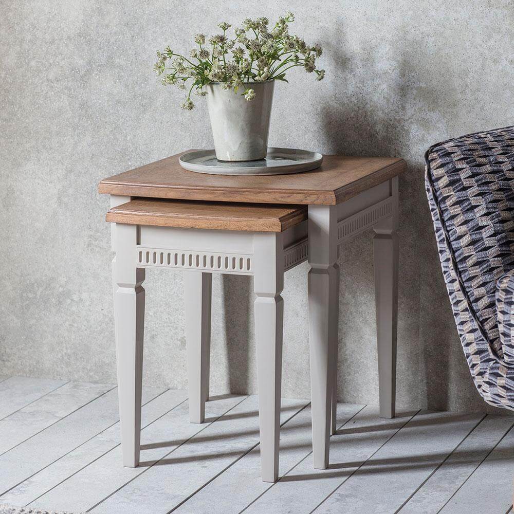 The Atlantic nest of 2 side tables Neutral