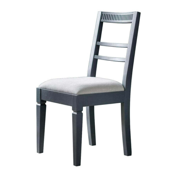 The Atlantic dining chair (2pk) - Blue Grey