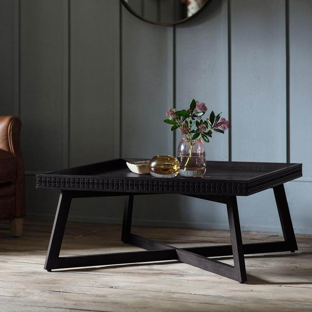 The Chic Black Coffee Table