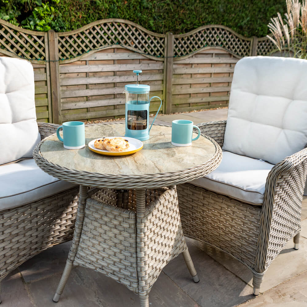 Hartman Heritage Garden Bistro Set Beech/Dove