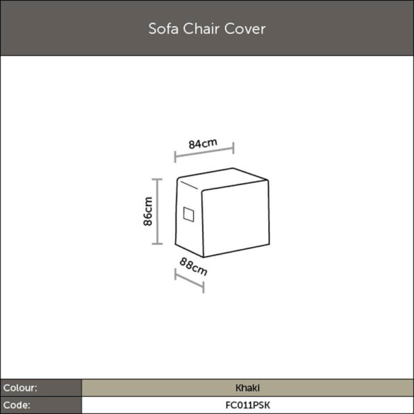 2019 Bramblecrest Sofa Chair Outdoor Furniture Cover - Khaki