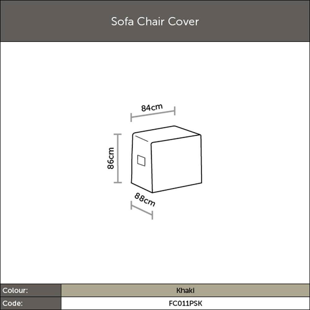 2020 Bramblecrest Sofa Chair Outdoor Furniture Cover - Khaki