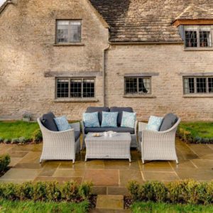 2019 Bramblecrest Monterey 2 Seater Outdoor Sofa Set With Coffee Table