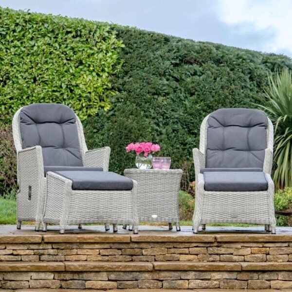2020 Bramblecrest Monterey Outdoor Reclining Chair Set With Side Table