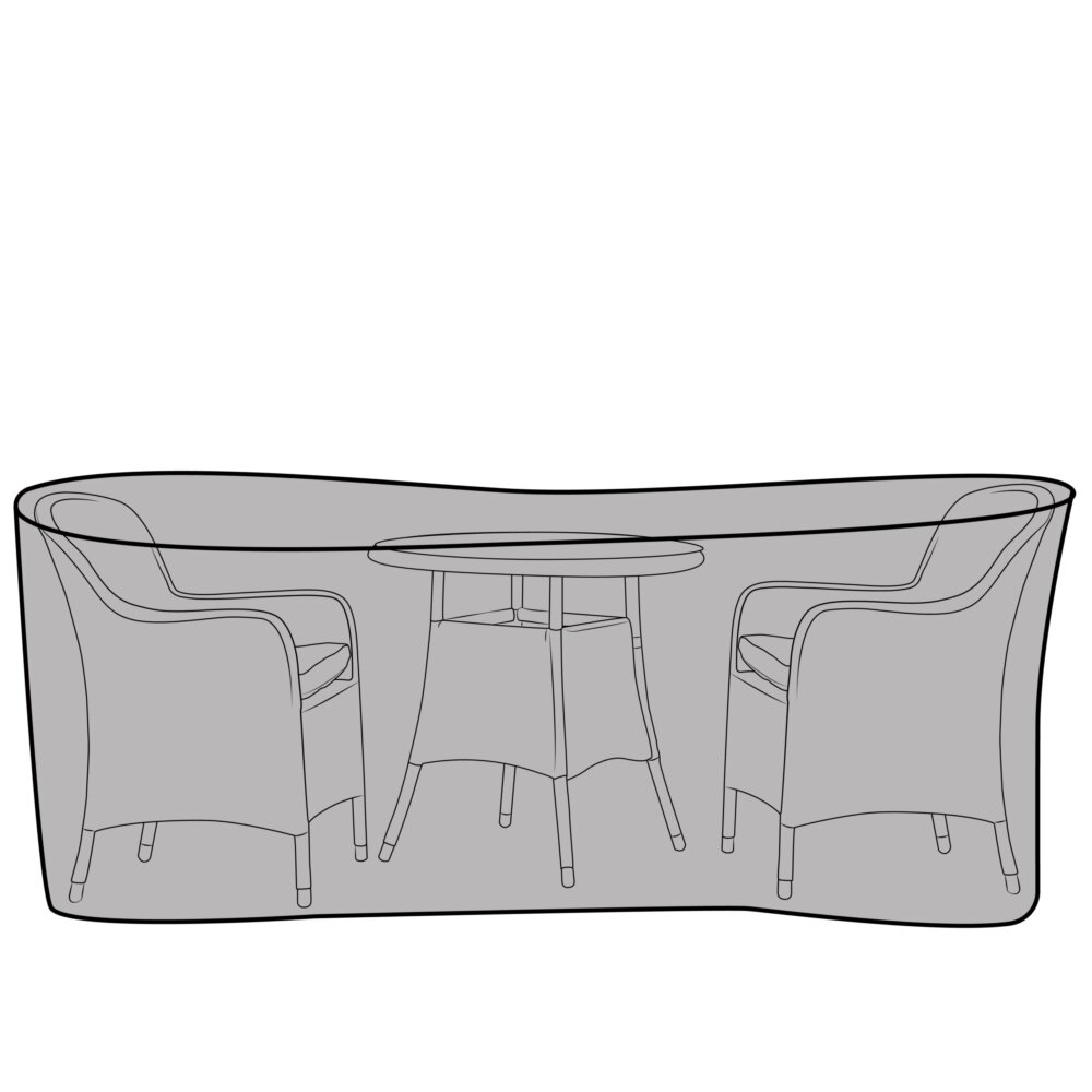 Bramblecrest Garden Bistro Table Set Furniture Cover Inside Out Living