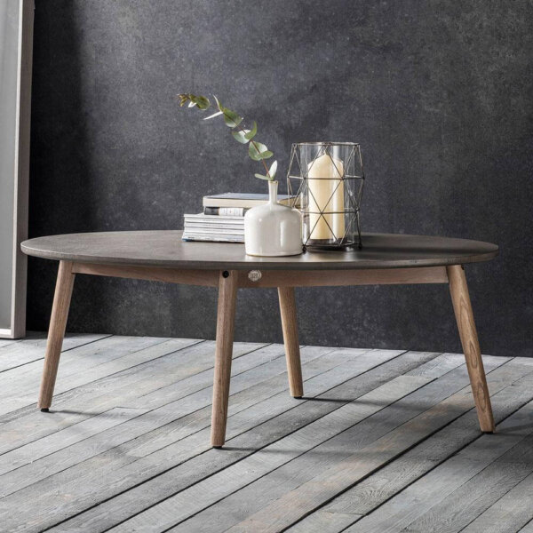 The Tate Oval Coffee Table