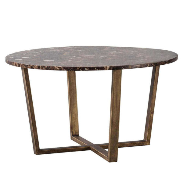 The Brown Marble Coffee Table