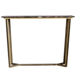 The Brown Marble Console Table
