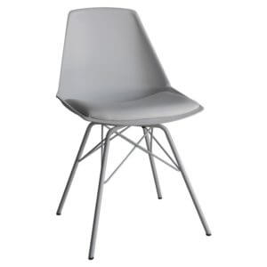 The Contemporary Dining Chair in Grey (4pk)