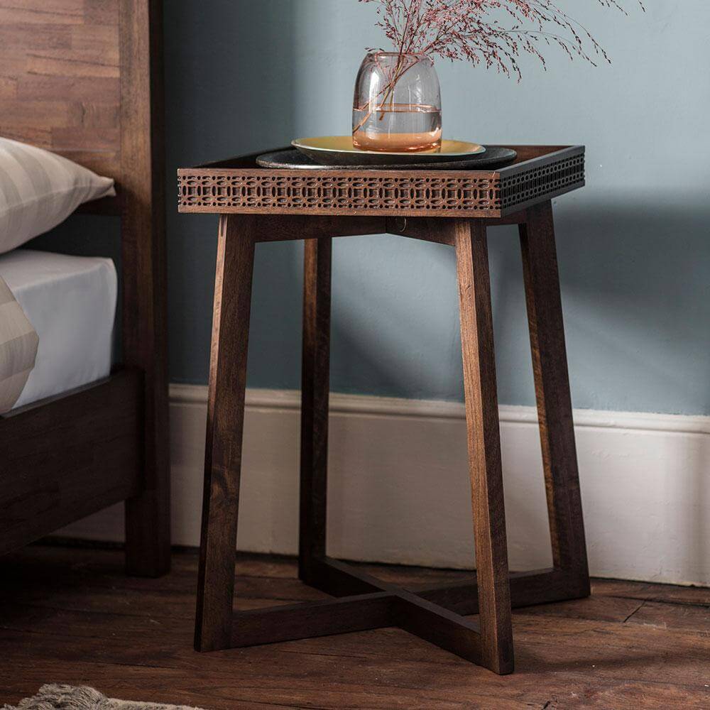 The Chic Brown Side Table