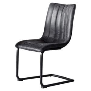 The Edwards Dining Chair in Charcoal (2pk)