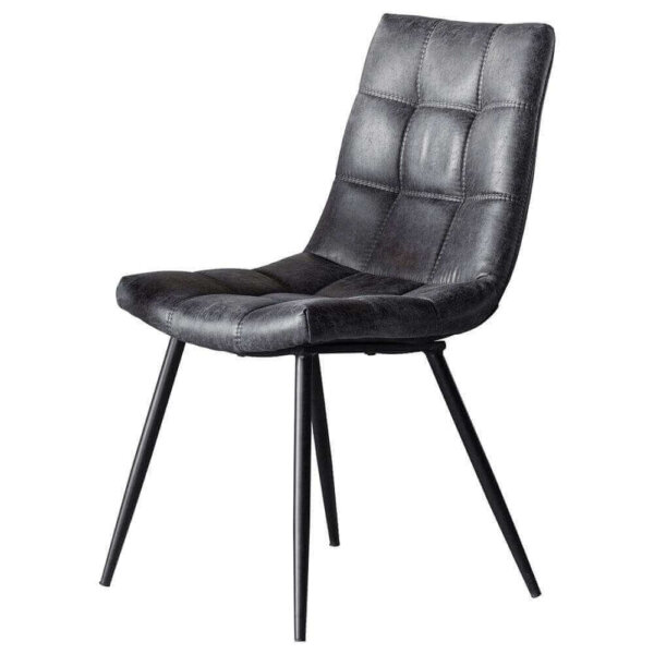 The Kent Dining Chair in Charcoal (2pk)