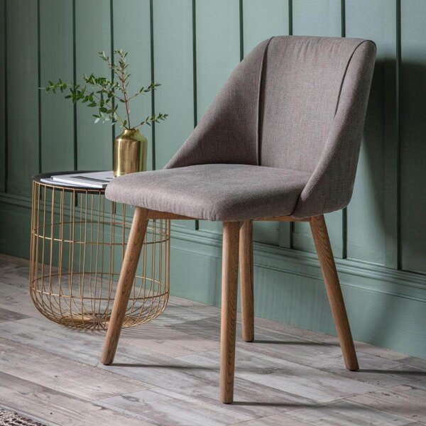 The Ash Dining Chair in Grey (2pk)