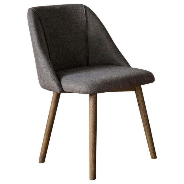 The Ash Dining Chair in Grey (2pk)