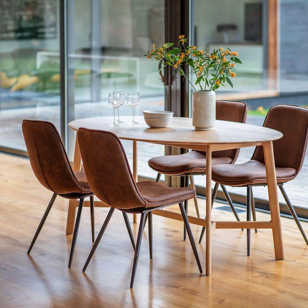 Barcelona Oval Dining Table