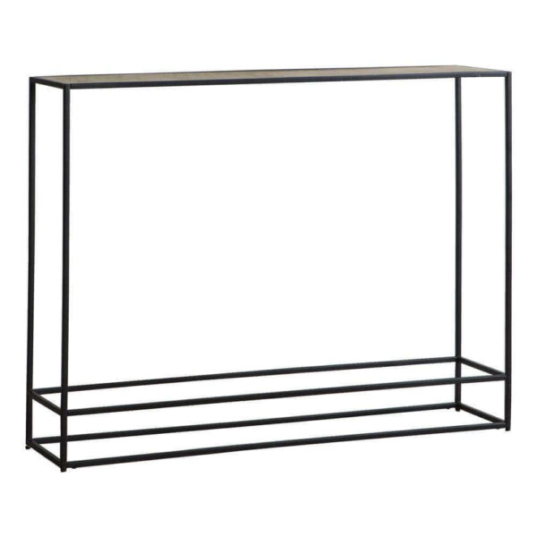 The Metal Frame Console Table Antique Gold