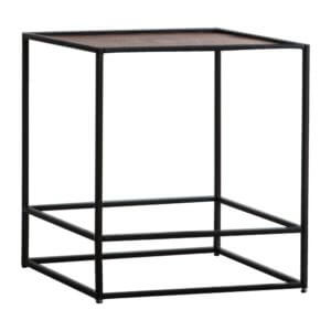 The Metal Frame Side Table Antique Copper