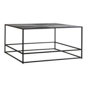 The Metal Frame Coffee Table Antique Silver