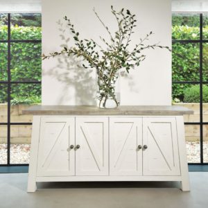 The White and Grey Sideboard