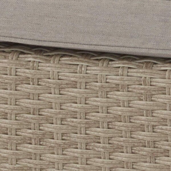 close up swatch of bramblecrest tetbury nutmeg fabric and weave