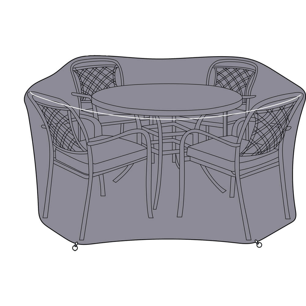 2021 Hartman Cast Aluminium 4 Seat Round Set Protective Cover