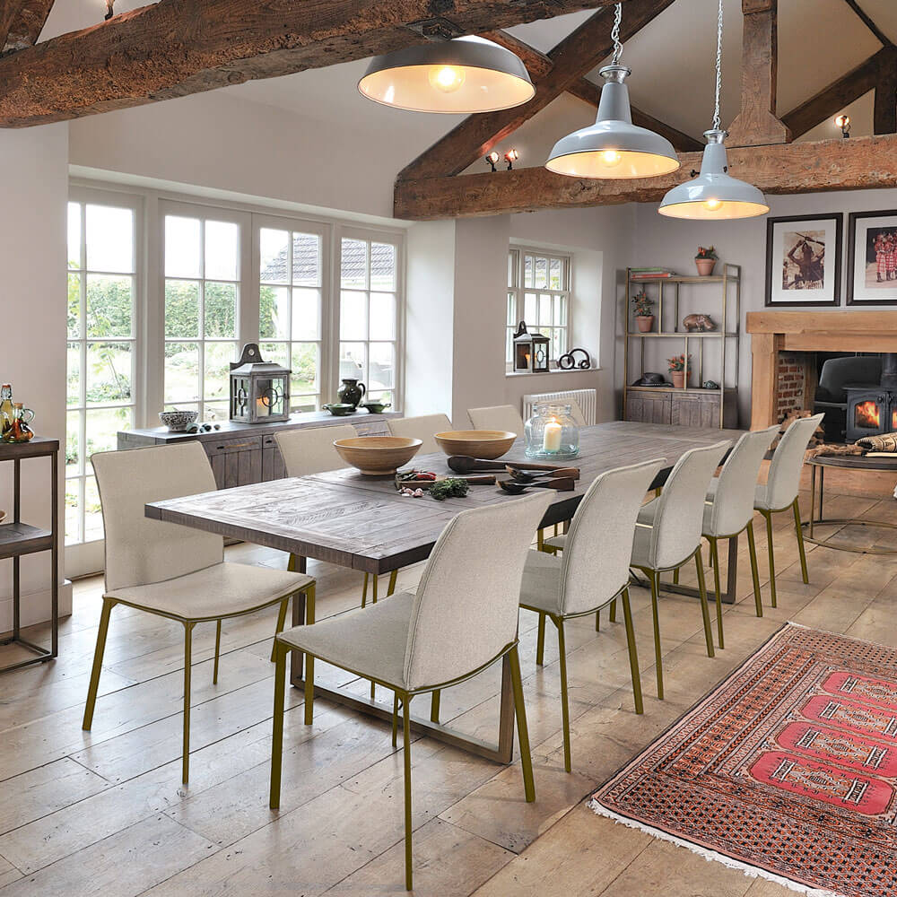 Wiltshire 1.8m Extending Dining Table - Nutmeg
