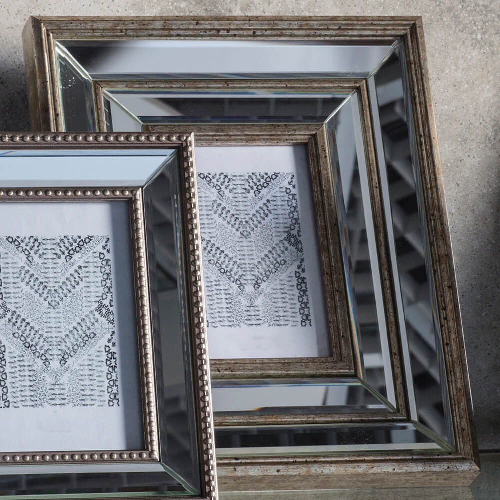 Dickinson Double Bevelled Mirror Photo Frame 5x7"