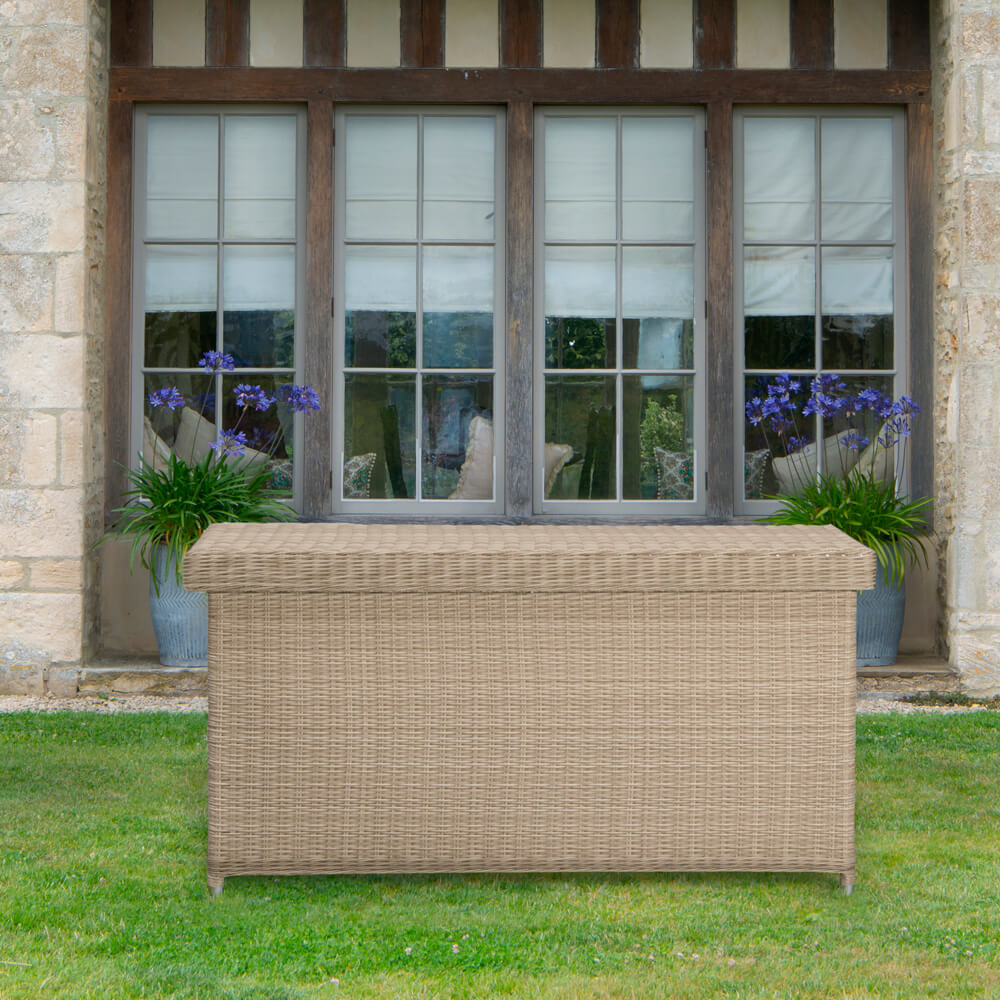 Bramblecrest Outdoor Standard Cushion Storage Box Sandstone