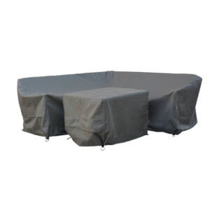 Bramblecrest Aluminium Mini Corner Sofa Set Table Protective Cover Set
