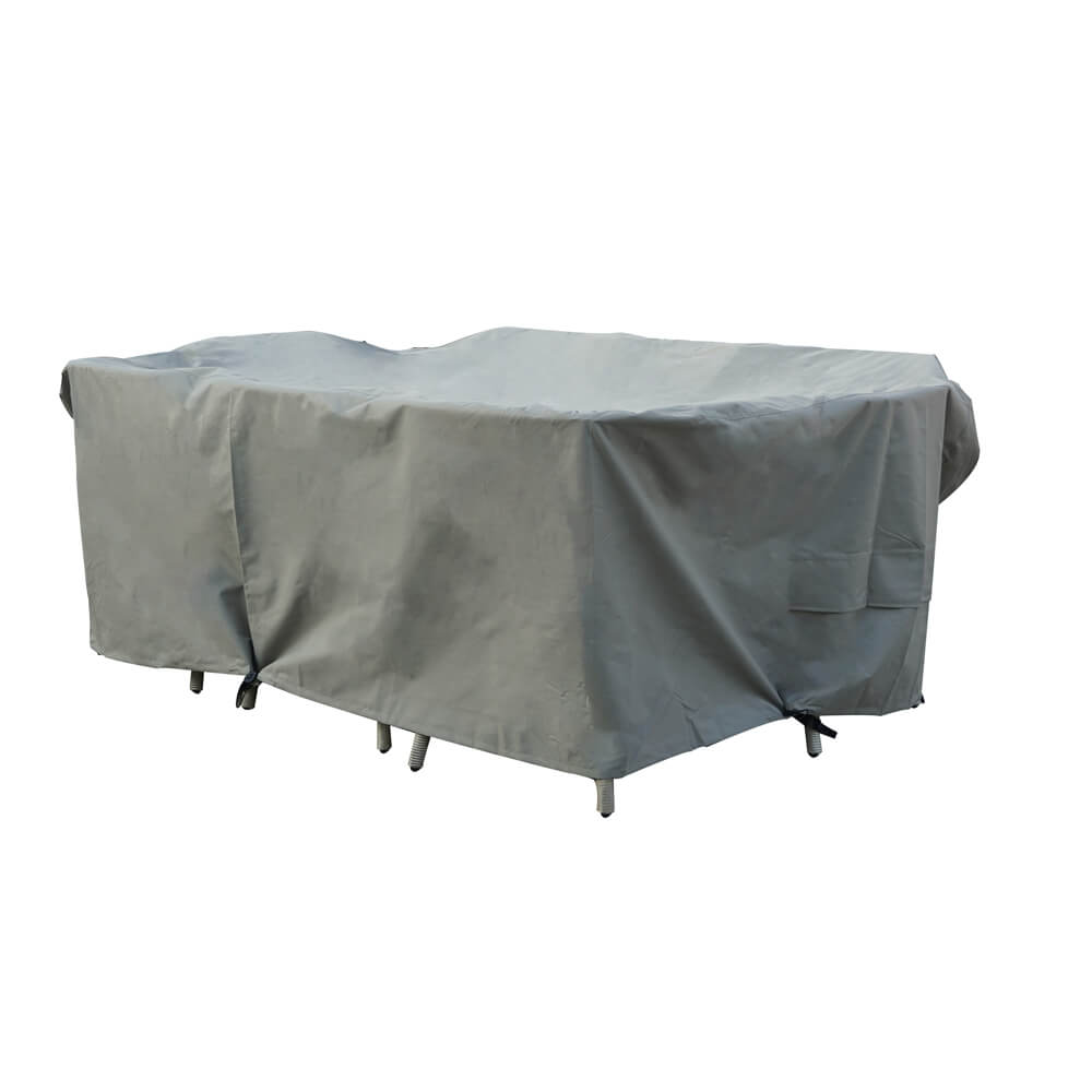 2021 Bramblecrest 180 x 105cm Rectangle Firepit Table Set Protective Cover