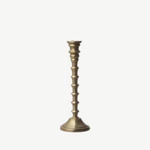Sampford Candleholder Medium Antique Brass