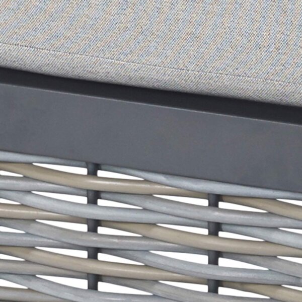 close up swatch for bramblecrest portofino weave and fabric