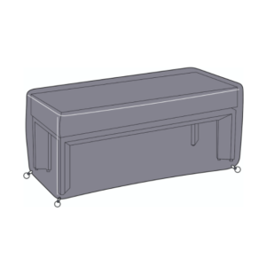 drawing of Hartman Apollo 3 Seat Bench Protective Cover on white background