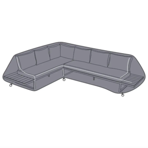 drawing of Hartman Singapore Rectangle Corner Sofa Protective Cover on white background