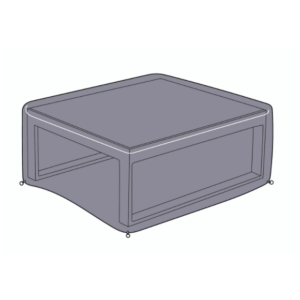 drawing of Hartman Vienna Square Corner Set Table End Table Protective Cover on white background