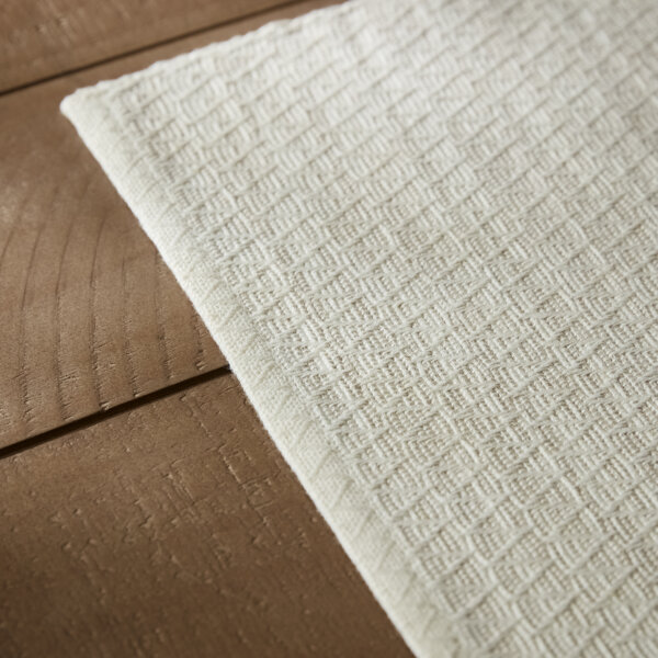 taupe off white textured placemat