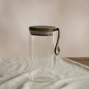 Cannock Jar and Spoon Large Teal